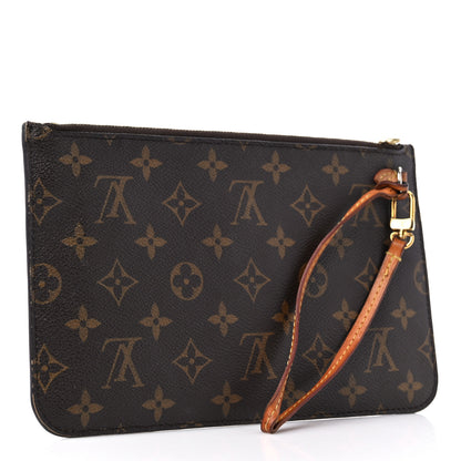 Louis Vuitton Monogram Neverfull MM GM Pochette 3 of 19