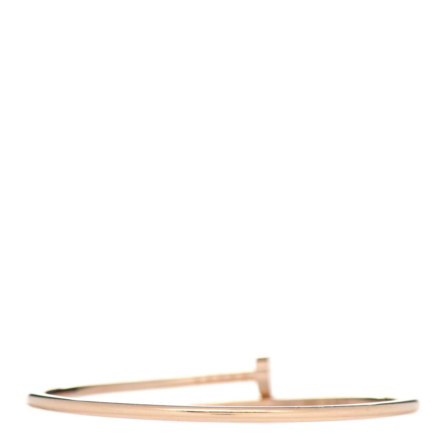 18K Pink Gold Small Juste Un Clou Bracelet 17