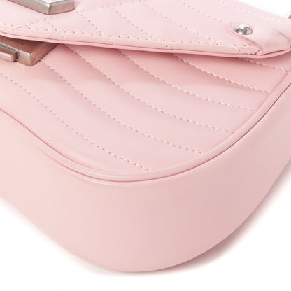 Louis Vuitton Calfskin New Wave Chain PM Smoothie Pink 5 of 9