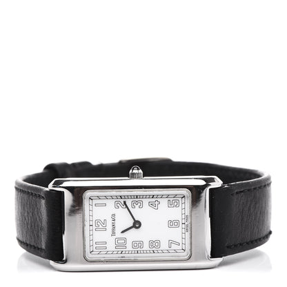 Tiffany Stainless Steel Calfskin 20mm Classic Quartz Watch 3 of 7