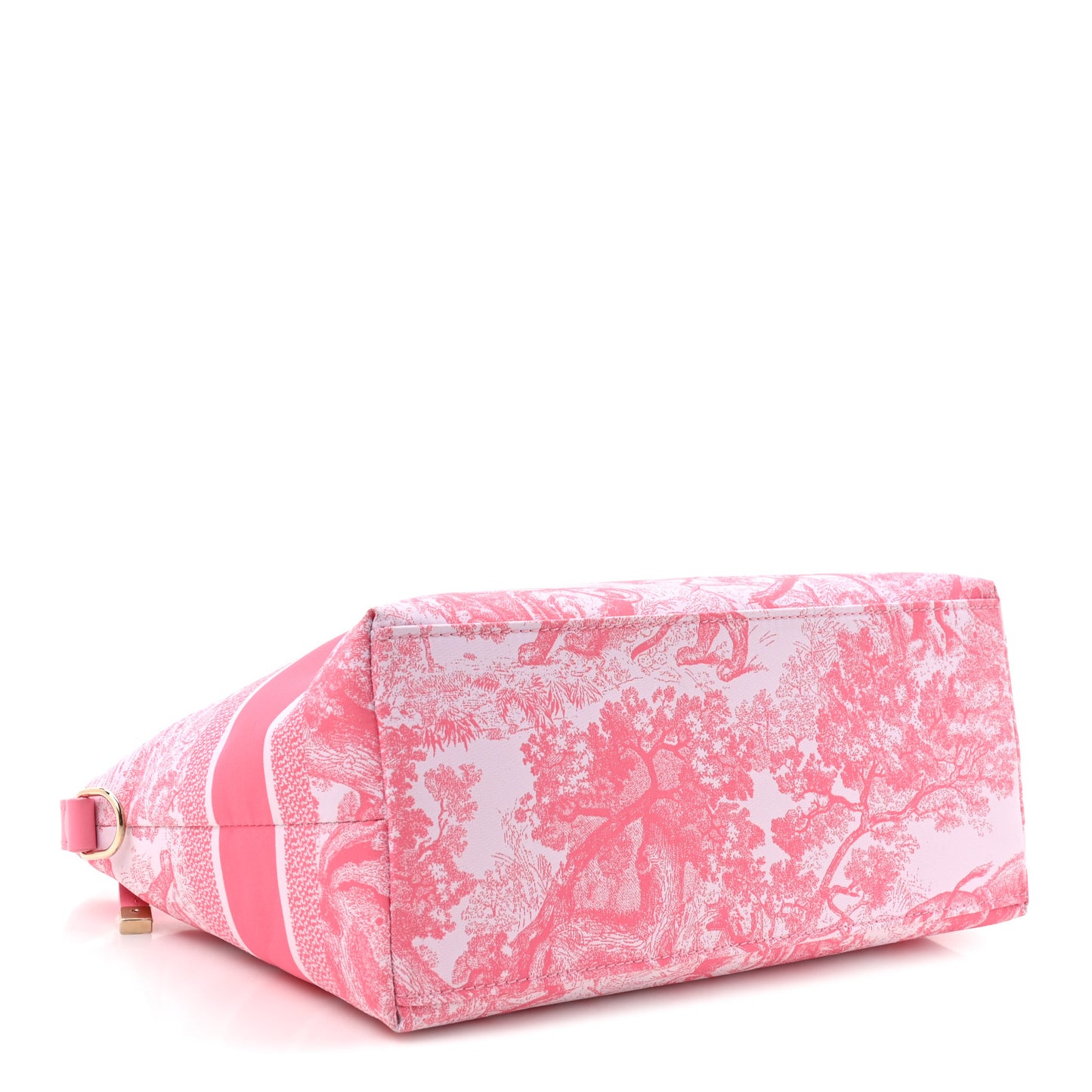 Canvas De Jouy Diortravel Nomad Pouch Pink