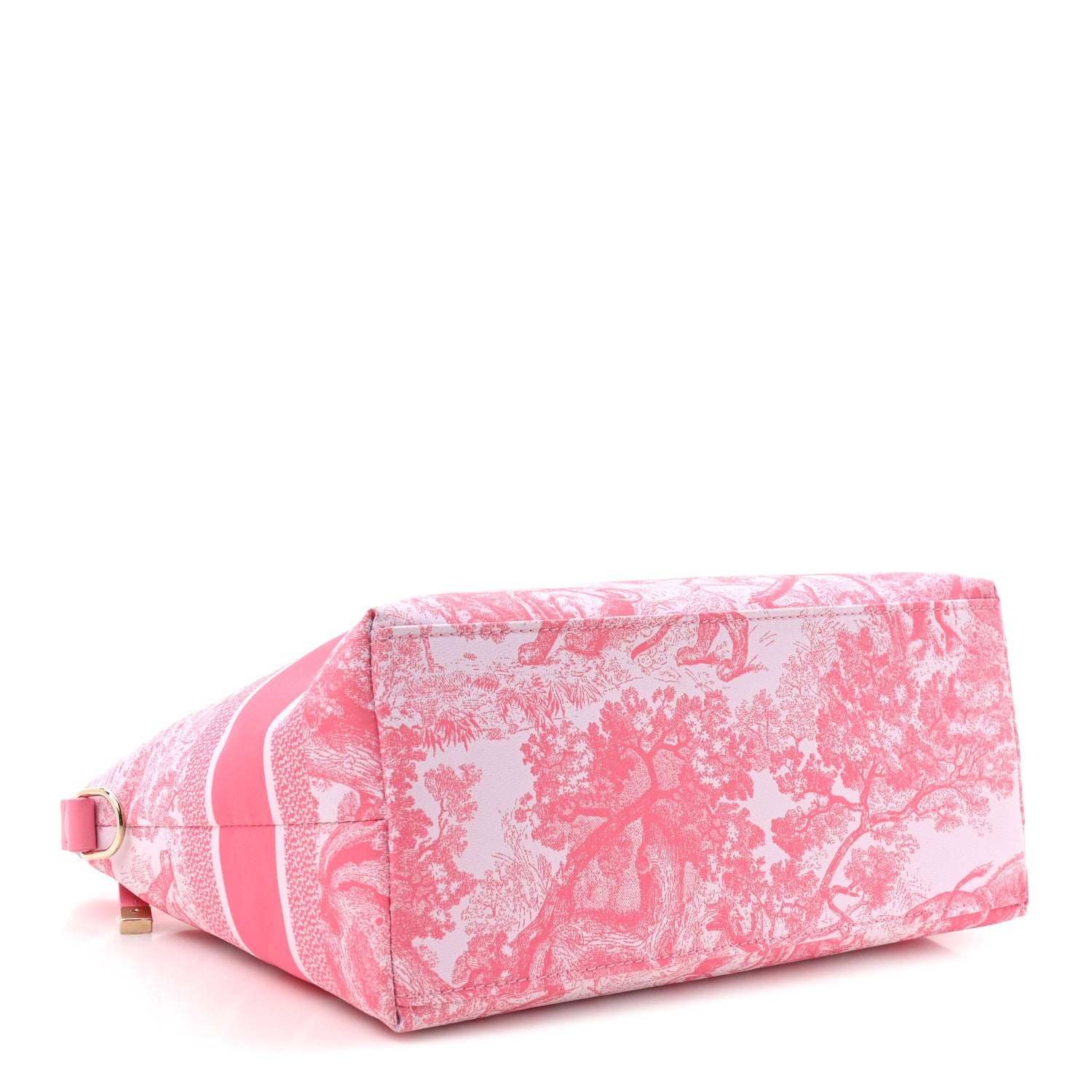 Christian Dior Canvas De Jouy Diortravel Nomad Pouch Pink 4 of 10