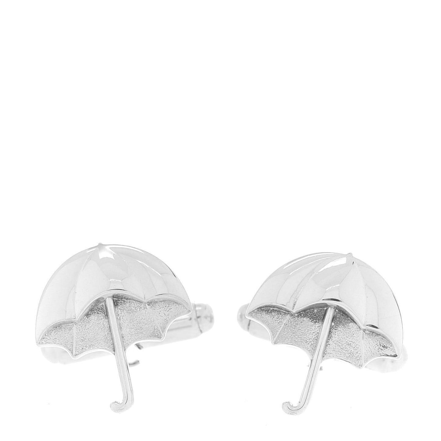 Sterling Silver Umbrella Cufflinks