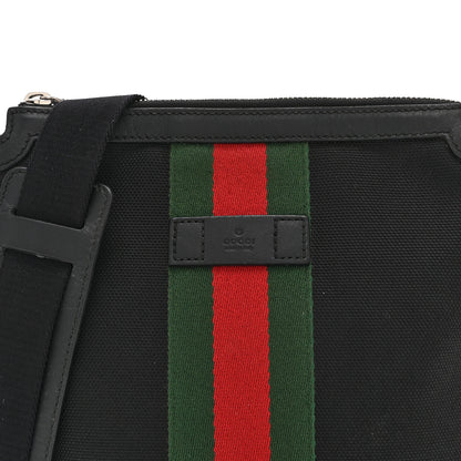 Gucci Canvas Web Messenger Bag Black 9 of 11