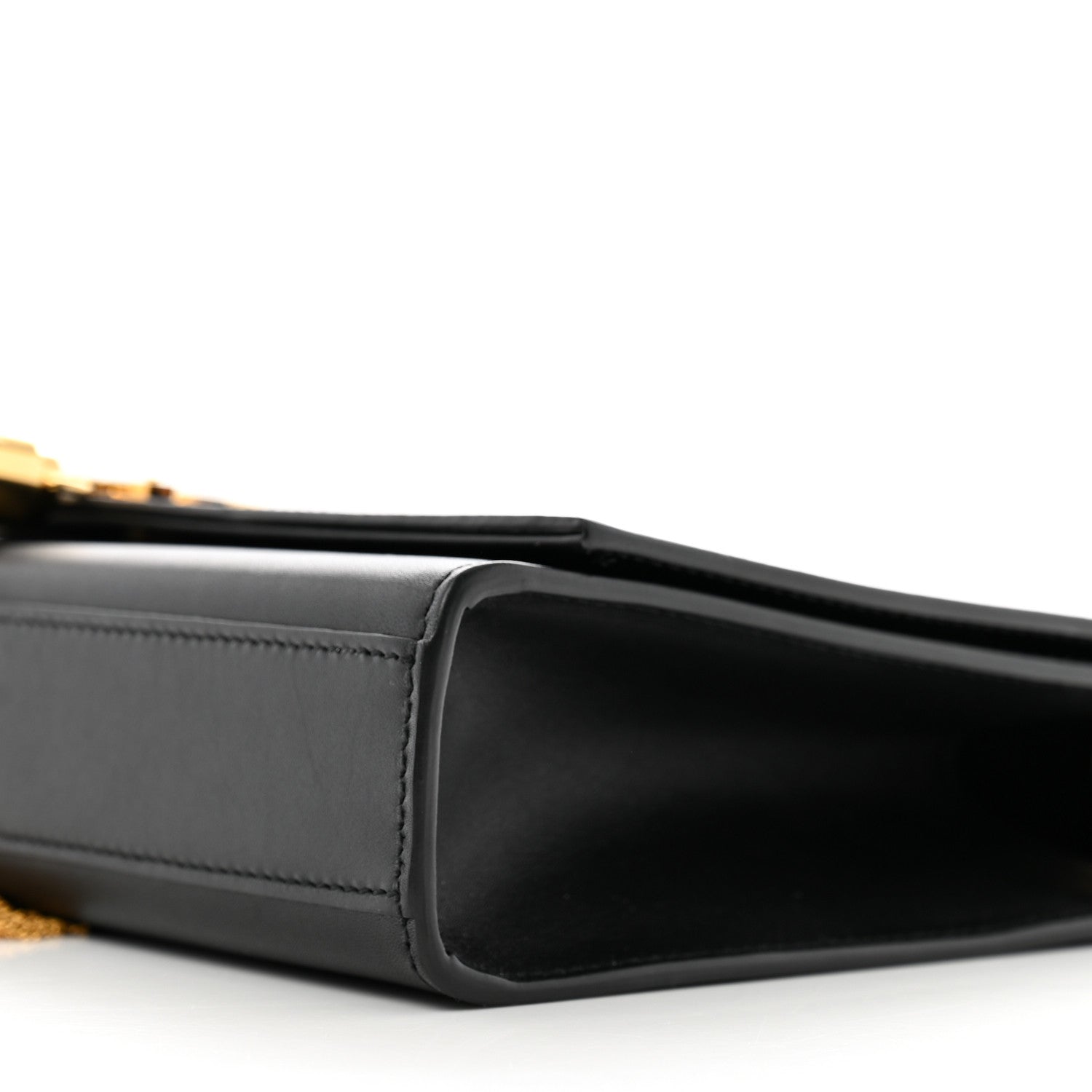 Saint Laurent Grain De Poudre Medium Classic Monogram Kate Tassel Satchel Black 10 of 11