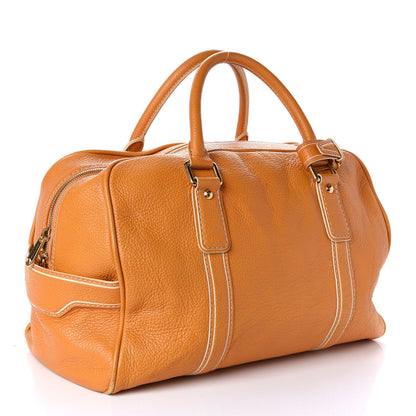 Louis Vuitton Tobago Calfskin Carryall Yellow 3 of 20