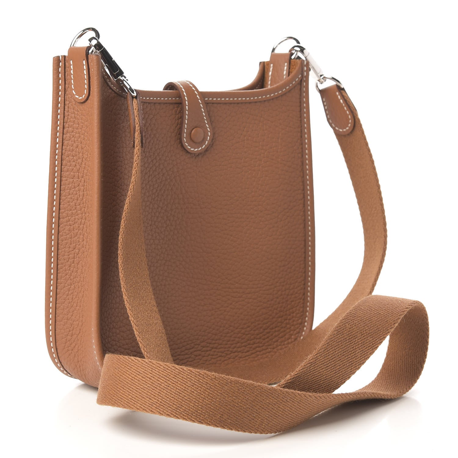 Hermes Taurillon Clemence Evelyne TPM Gold 2 of 10