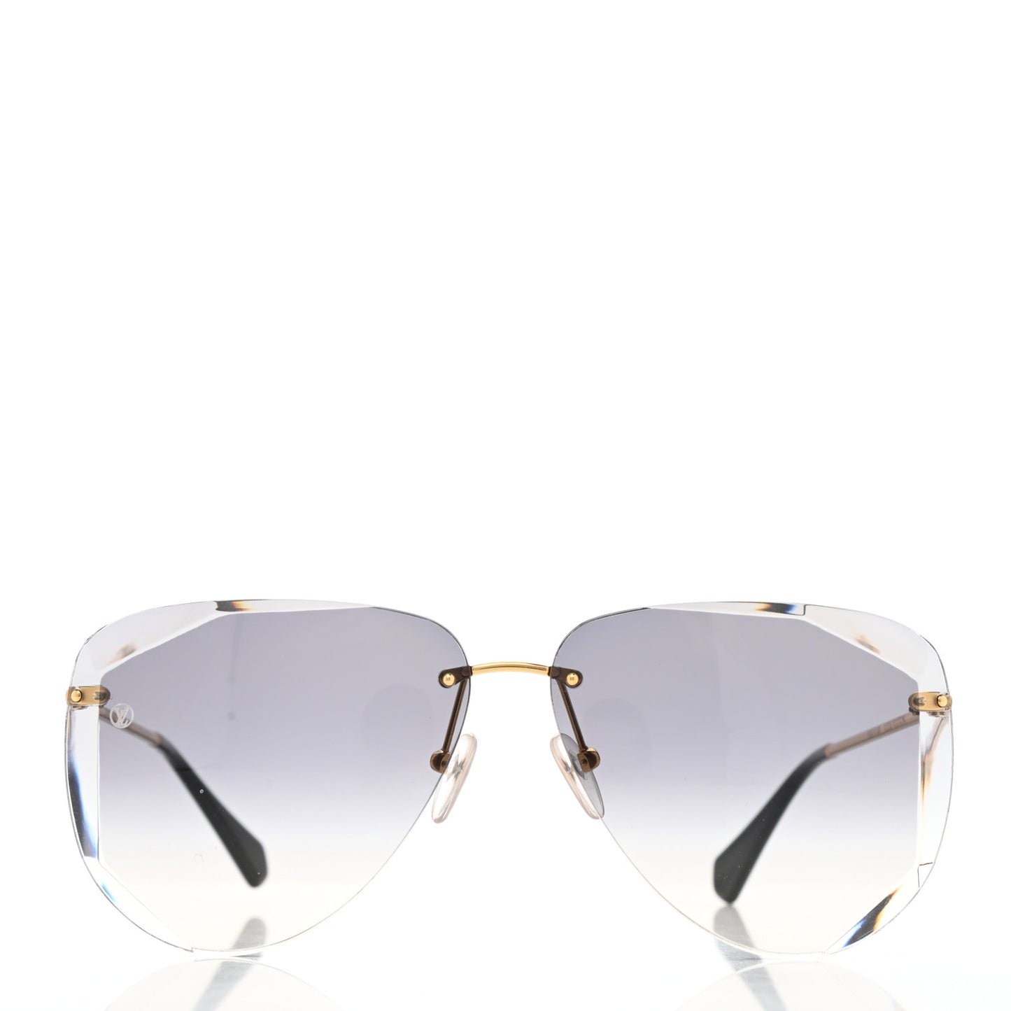 Metal Plein Soleil Pilot Sunglasses Z1317W Black