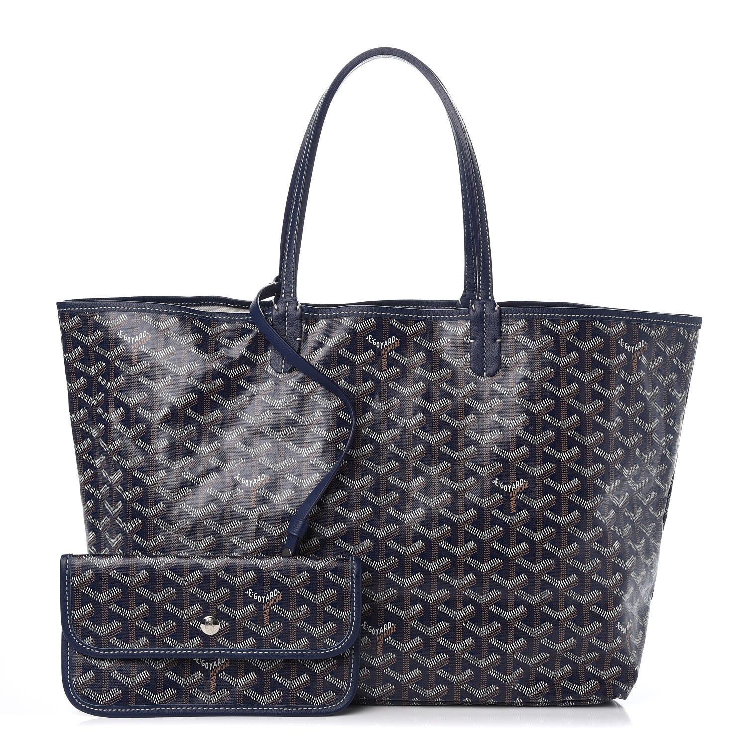 Goyard Goyardine Saint Louis PM Navy 1 of 8