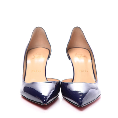 Christian Louboutin Patent Iriza 70 Pumps 37.5 Purple Pop 2 of 8