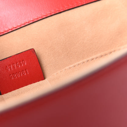 Gucci Calfskin Maxi Sylvie Clutch Red 7 of 7