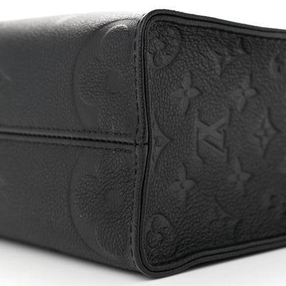 Louis Vuitton Empreinte Monogram Giant Onthego PM Black 9 of 9