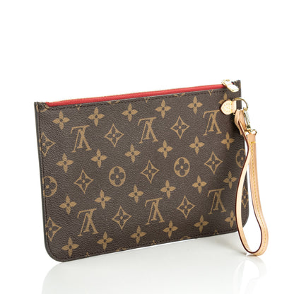 Louis Vuitton Monogram Neverfull MM GM Pochette Cherry 3 of 7