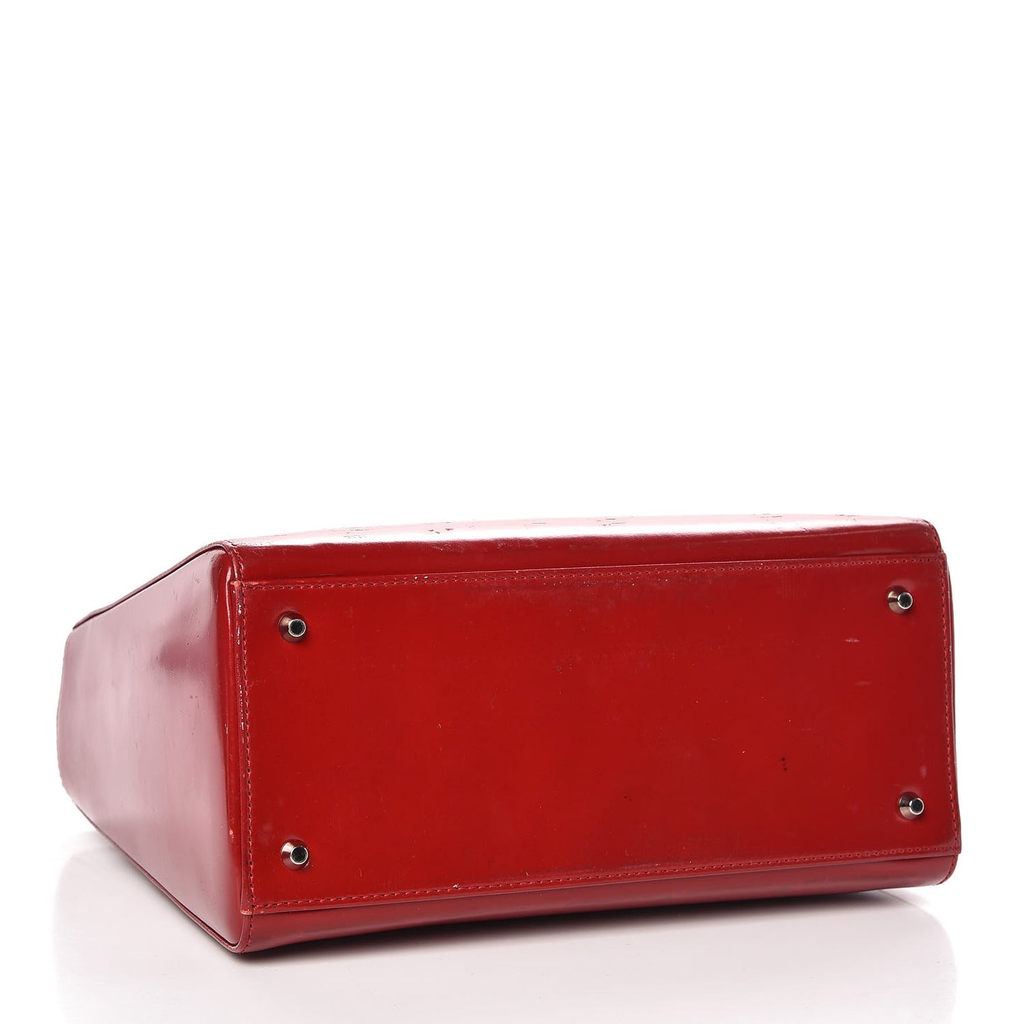 Patent Medium Lady Dior Red