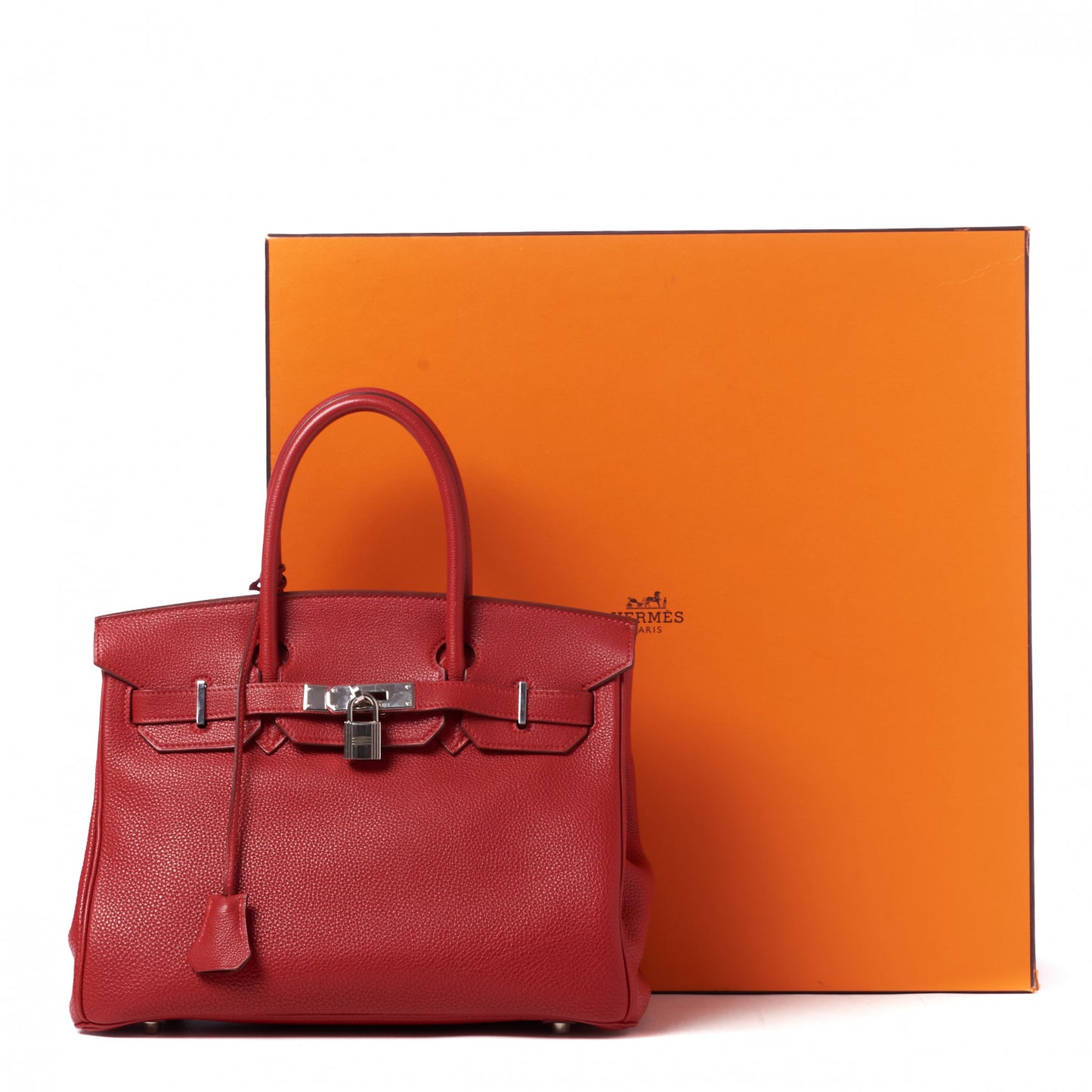 Togo Birkin 30 Rouge Vif