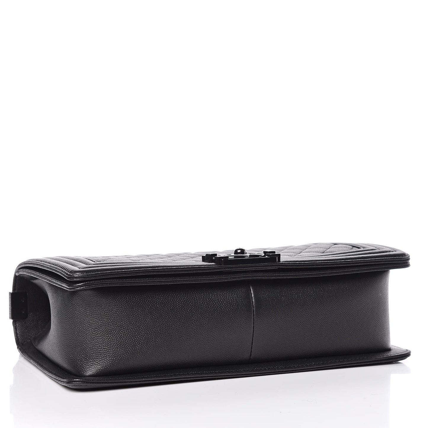 Caviar Quilted New Medium Boy Flap So Black