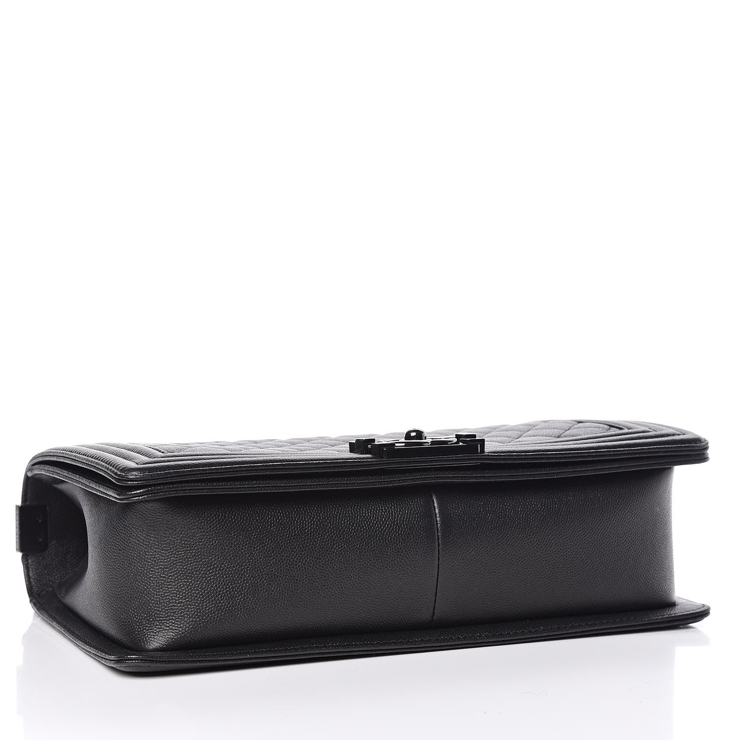 Chanel Caviar Quilted New Medium Boy Flap So Black 4 of 11