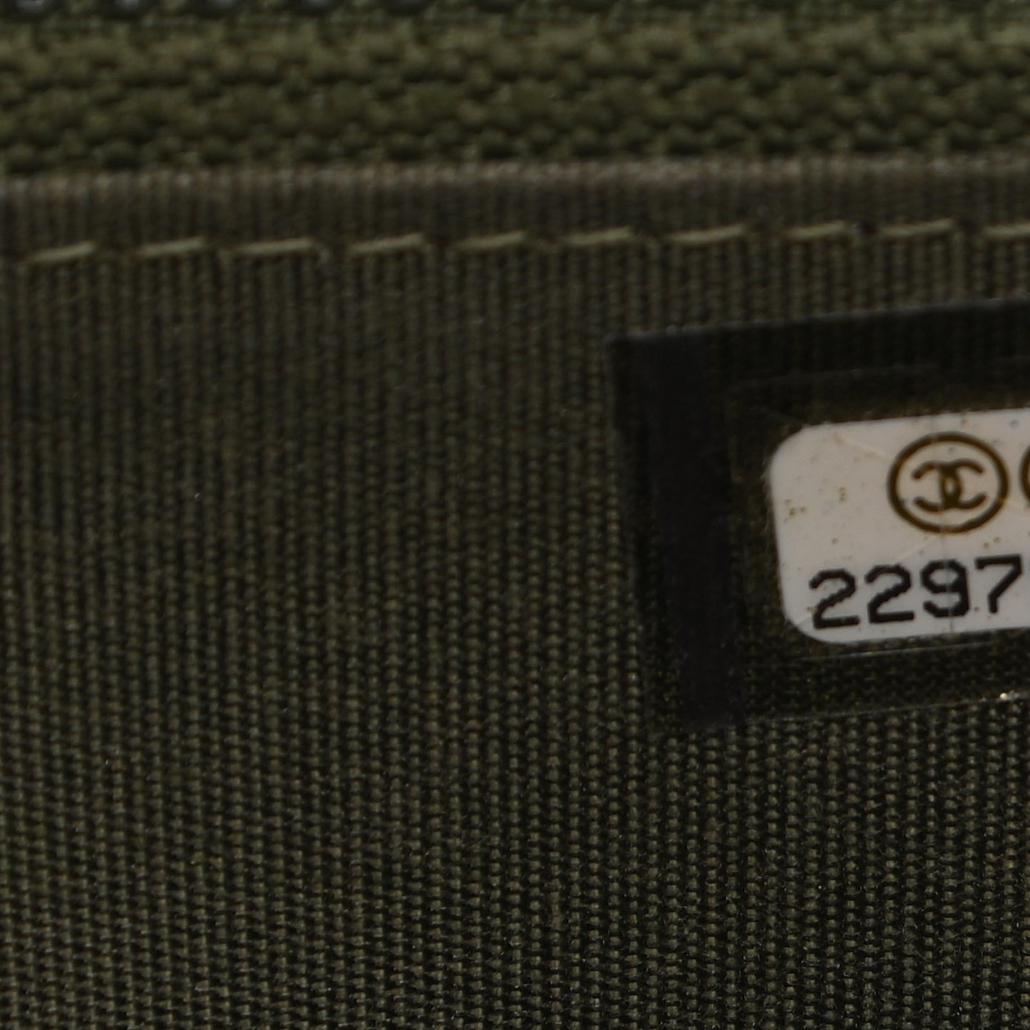 Caviar Quilted Small Boy Zip Around Wallet Beige