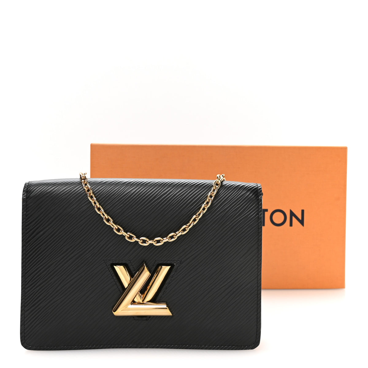 Louis Vuitton Epi Twist Belt Chain Wallet Black 10 of 10