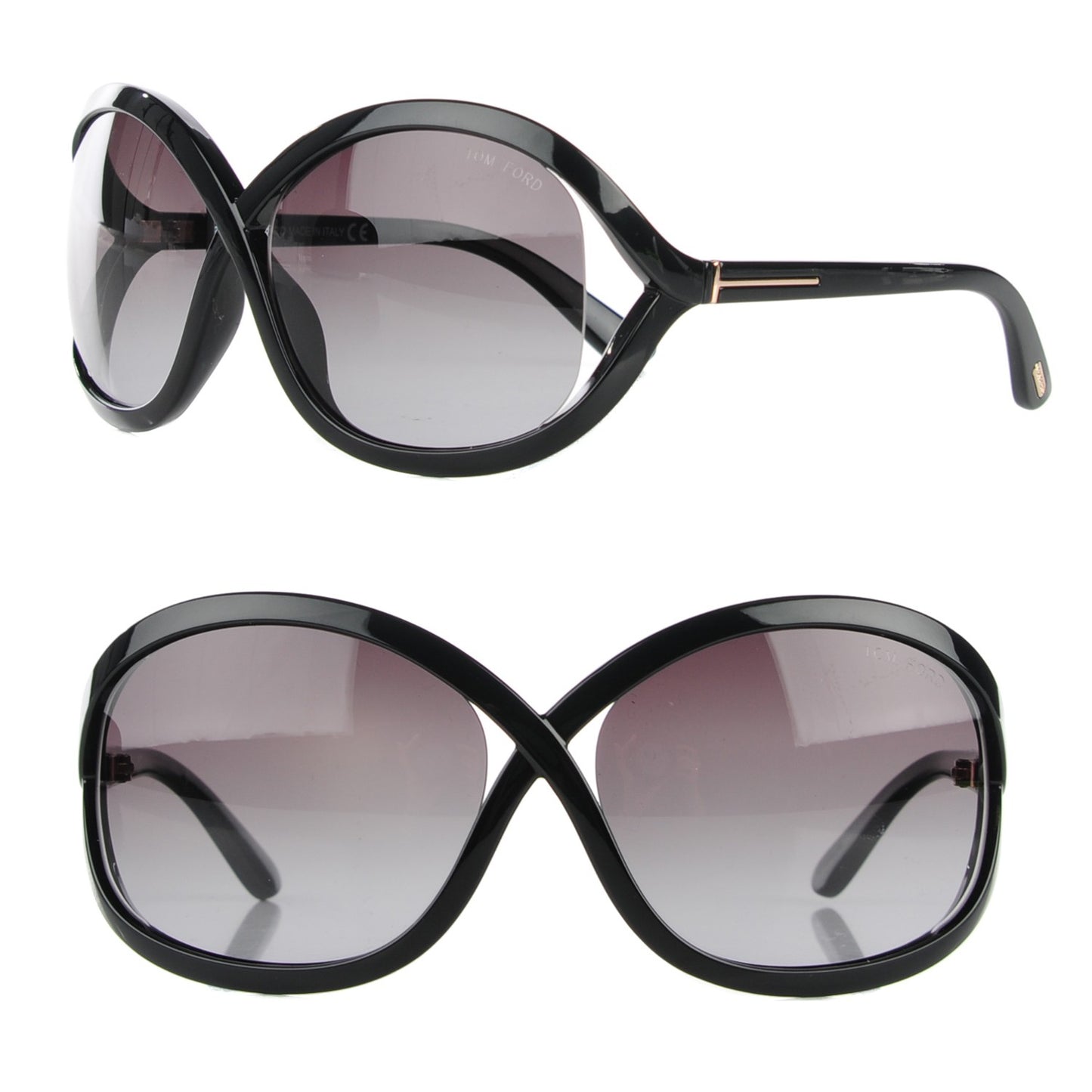 Sandra Crossover Sunglasses TF9297 Black