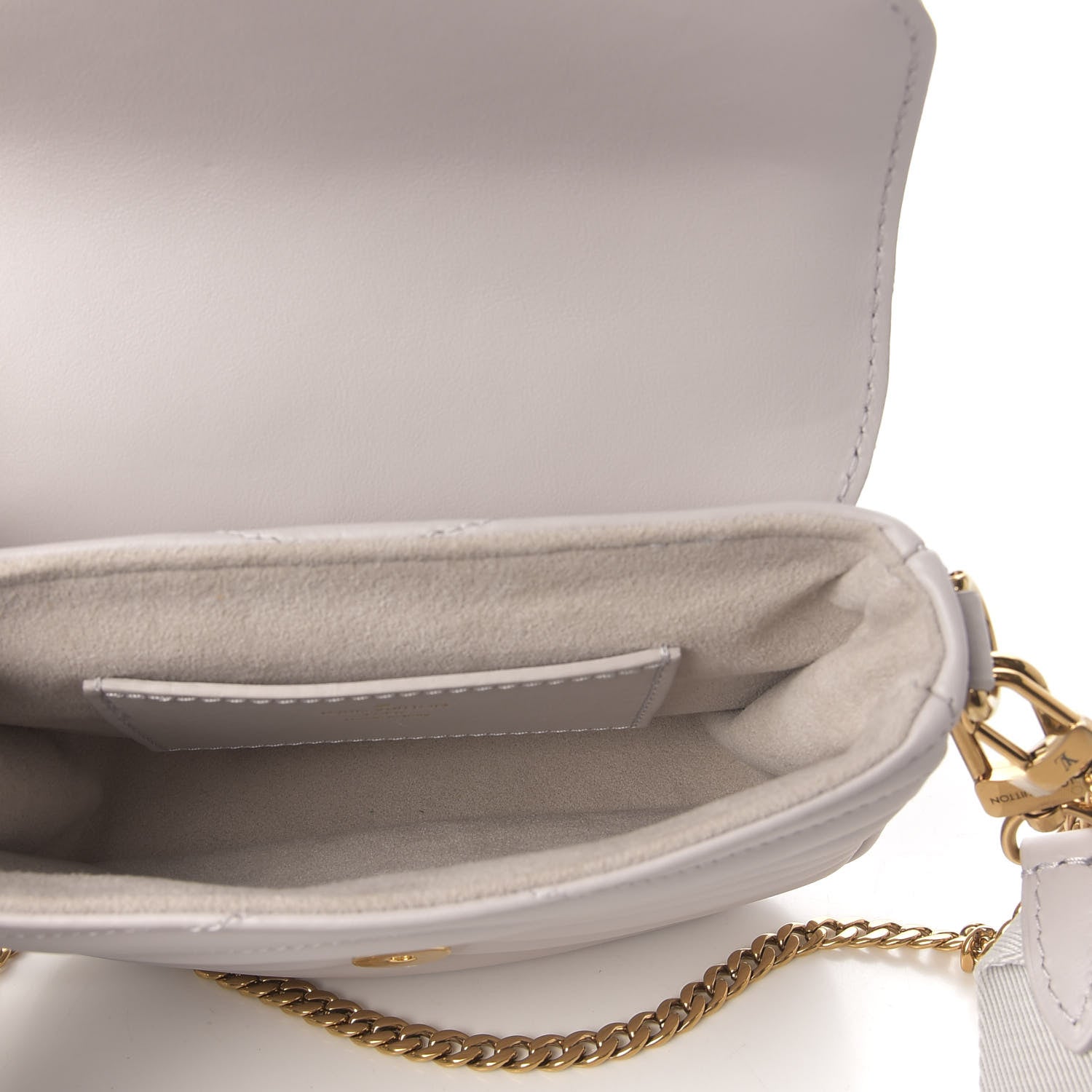 Louis Vuitton Calfskin New Wave Multi Pochette Brume 6 of 8