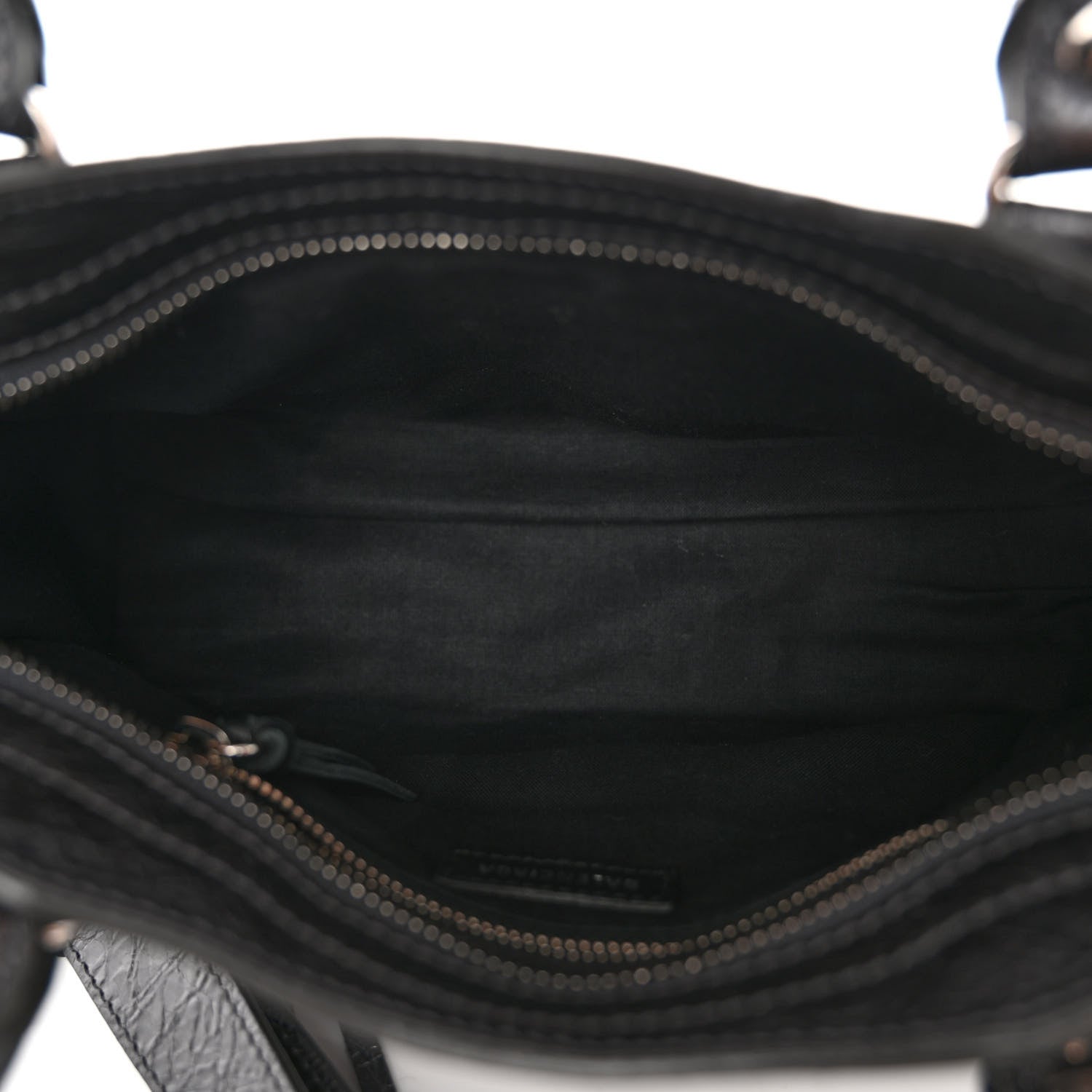 Balenciaga Agneau Classic Silver Hardware Mini City Anthracite 5 of 9