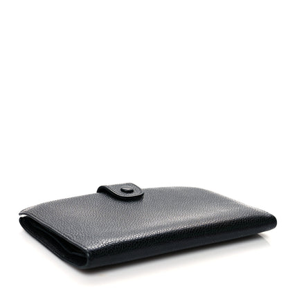 Chanel Caviar Timeless CC French Wallet Black 4 of 12