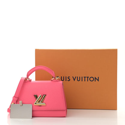 Louis Vuitton Taurillon Twist One Handle BB Dragon Fruit 12 of 12