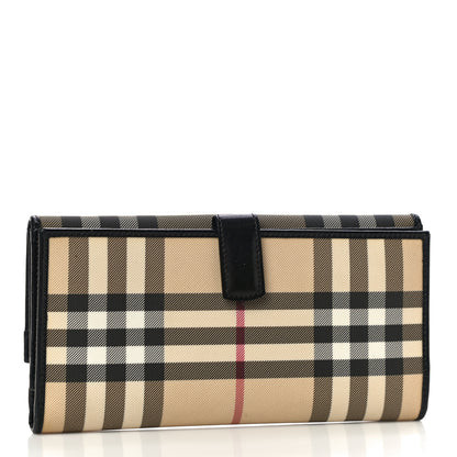 Burberry House Check Continental Wallet Black 3 of 11