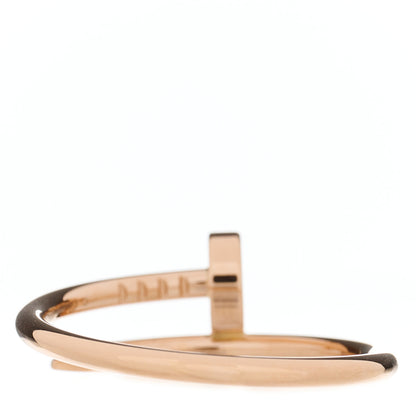 Cartier 18K Pink Gold Small Juste Un Clou Ring 55 7.25 2 of 3