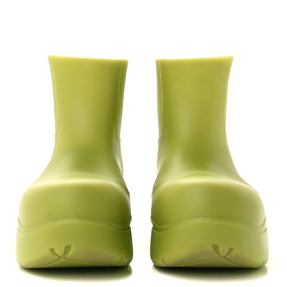 Bottega Veneta Rubber Puddle Ankle Boots 37 Kiwi 3 of 10