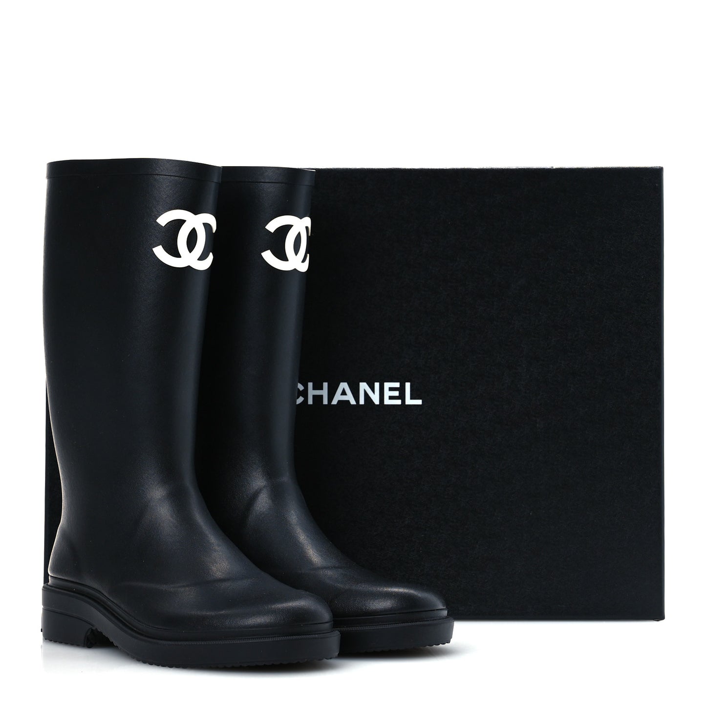 Caoutchouk CC High Boots 37 Black