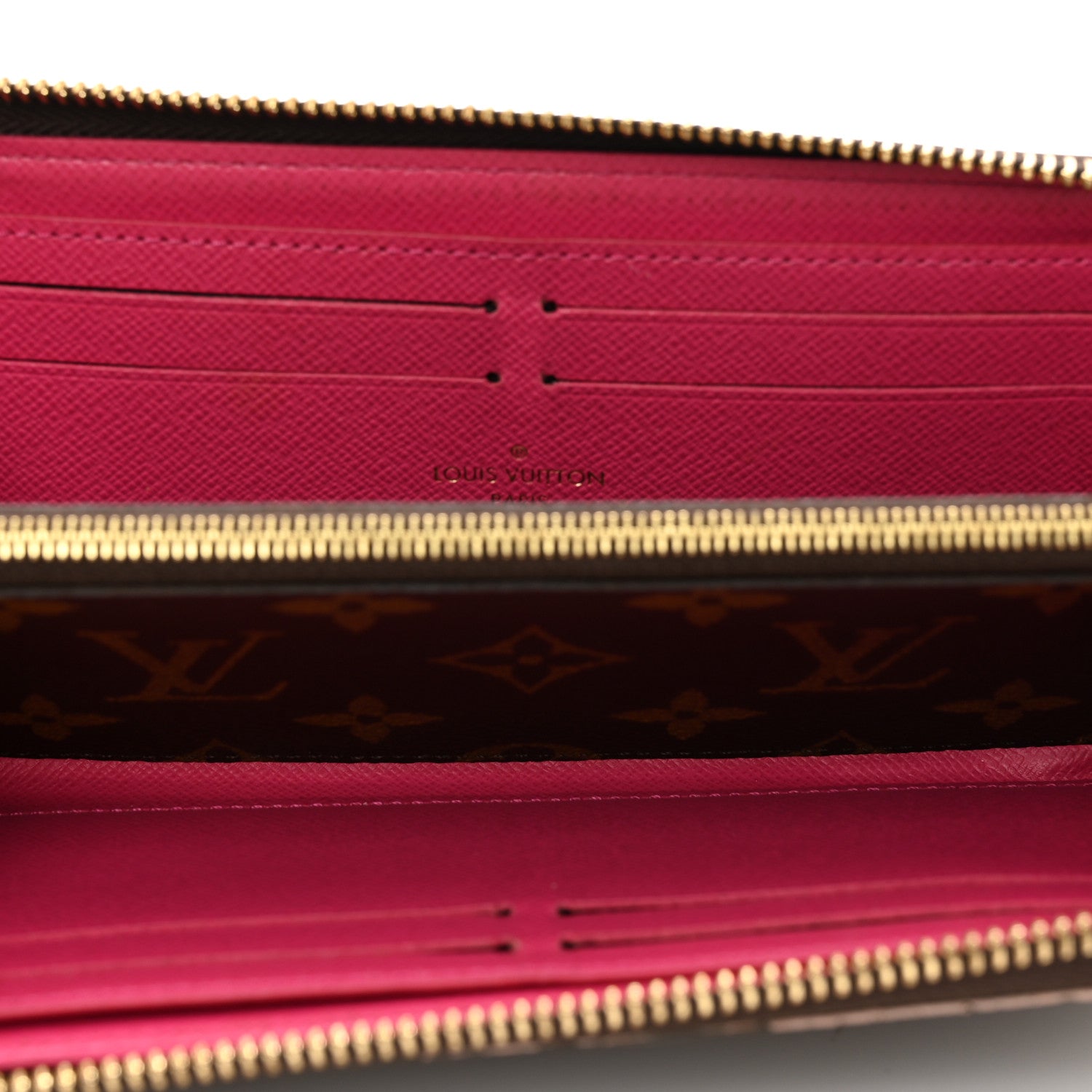 Louis Vuitton Monogram Blooming Flowers Clemence Wallet 5 of 7
