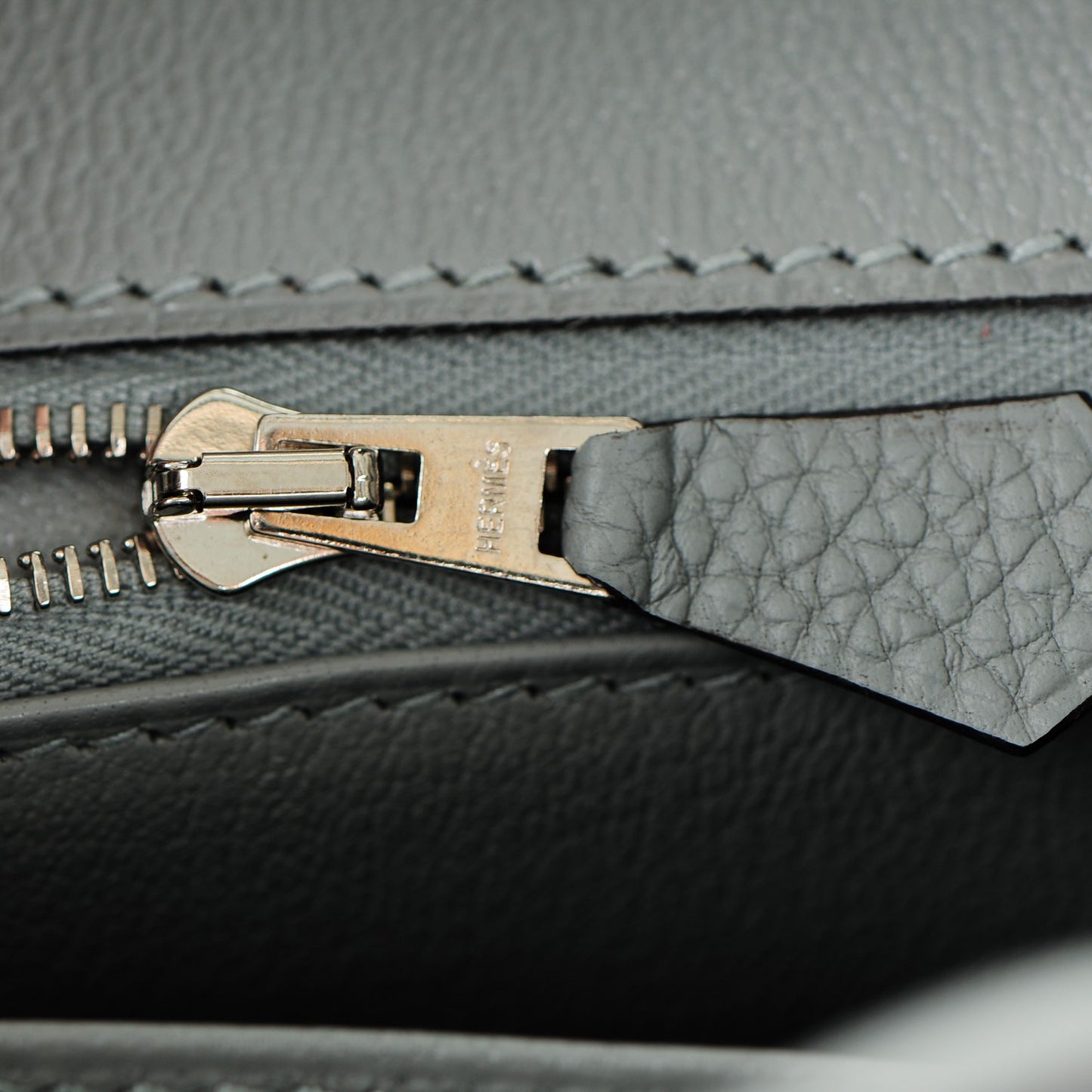 Togo Birkin 30 Gris Mouette