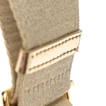 Prada Satin Crystal Re-Edition 2005 Shoulder Bag Platino 14 of 14