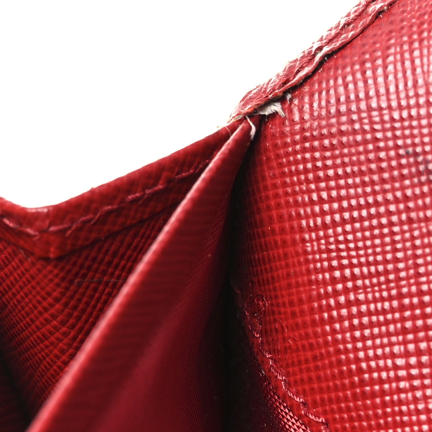 Saffiano Metal Continental Flap Wallet Fuoco