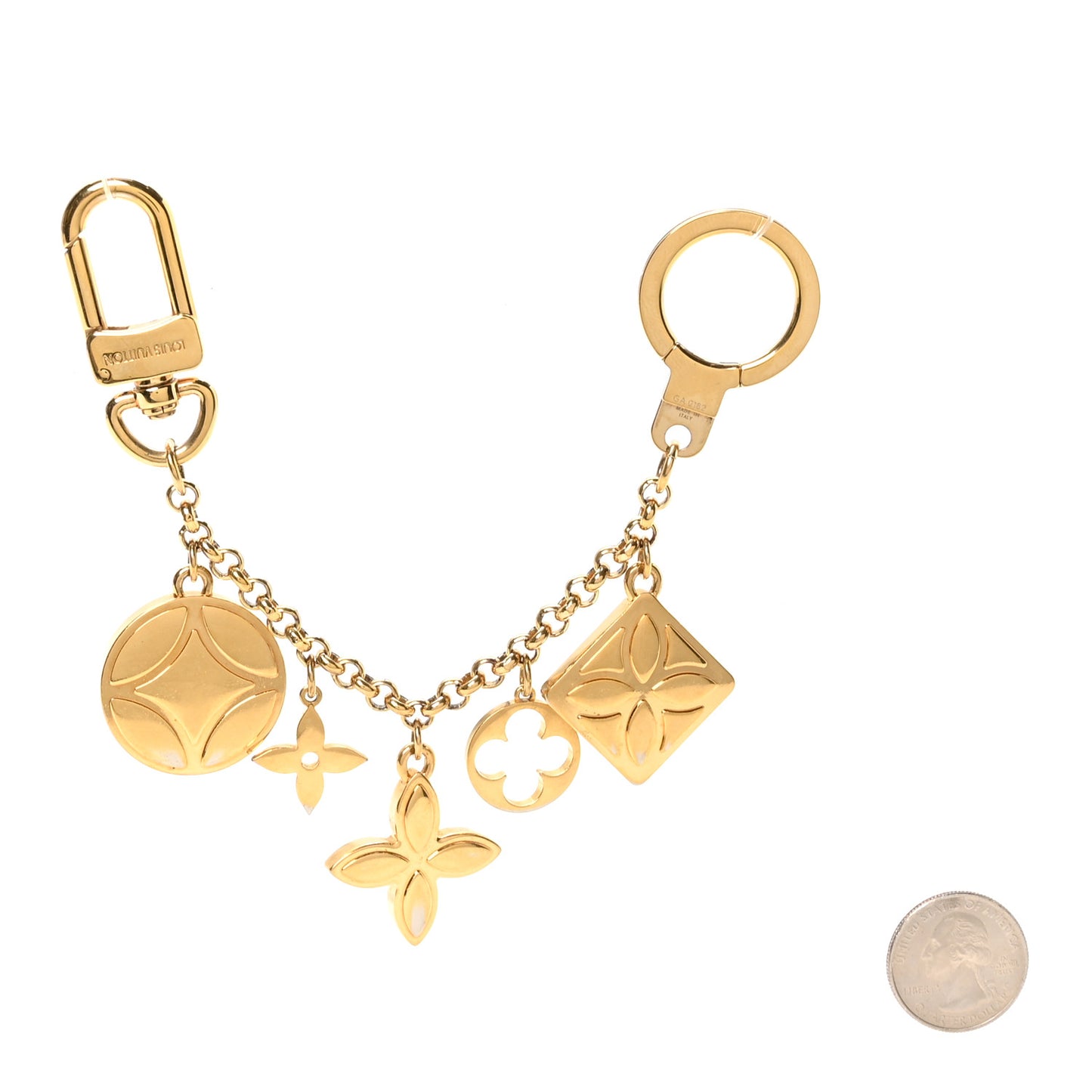 Ice Flower Key Chain Bag Charm