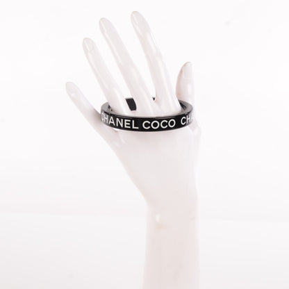 Chanel Resin Coco Bangle Black 2 of 4