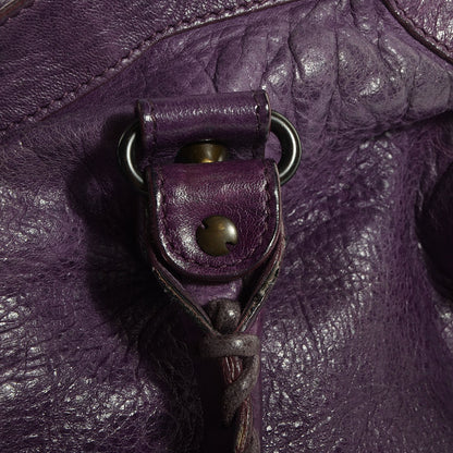 Balenciaga Agneau Classic Hardware City Raisin 4 of 12