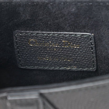 Christian Dior Calfskin Mini Saddle Bag Black 7 of 8