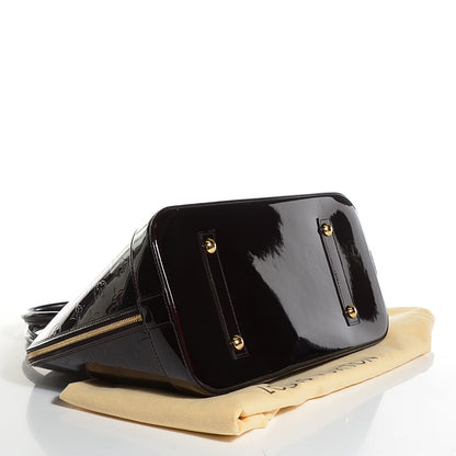 Louis Vuitton Vernis Alma GM Amarante 4 of 7
