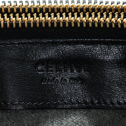 Celine Lambskin Small Trio Crossbody Bag Black 6 of 6