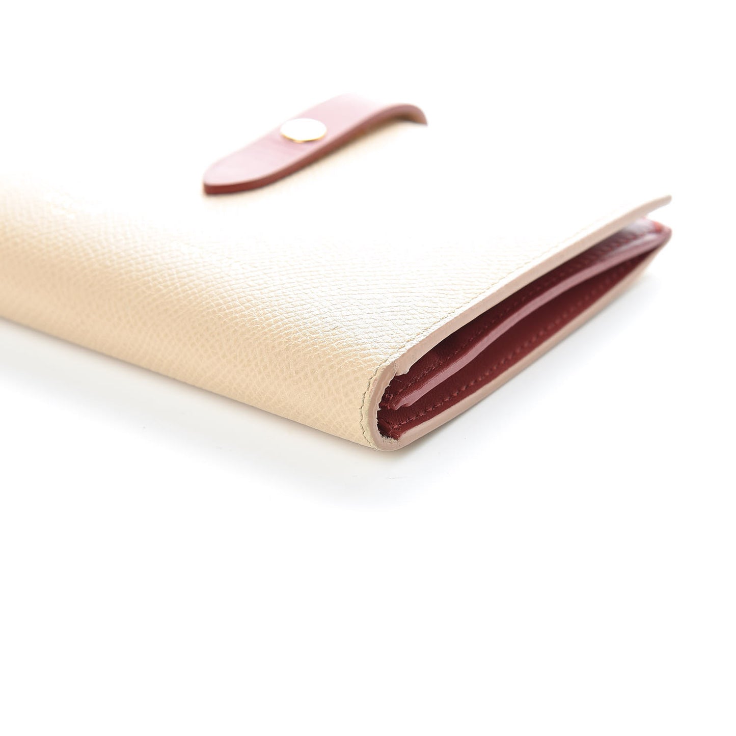 Grained Calfskin Medium Multifunction Strap Wallet