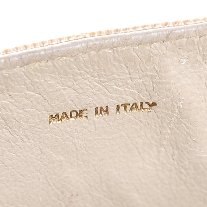 Chanel Lizard Tassel Flap Bag Light Brown 7 of 17