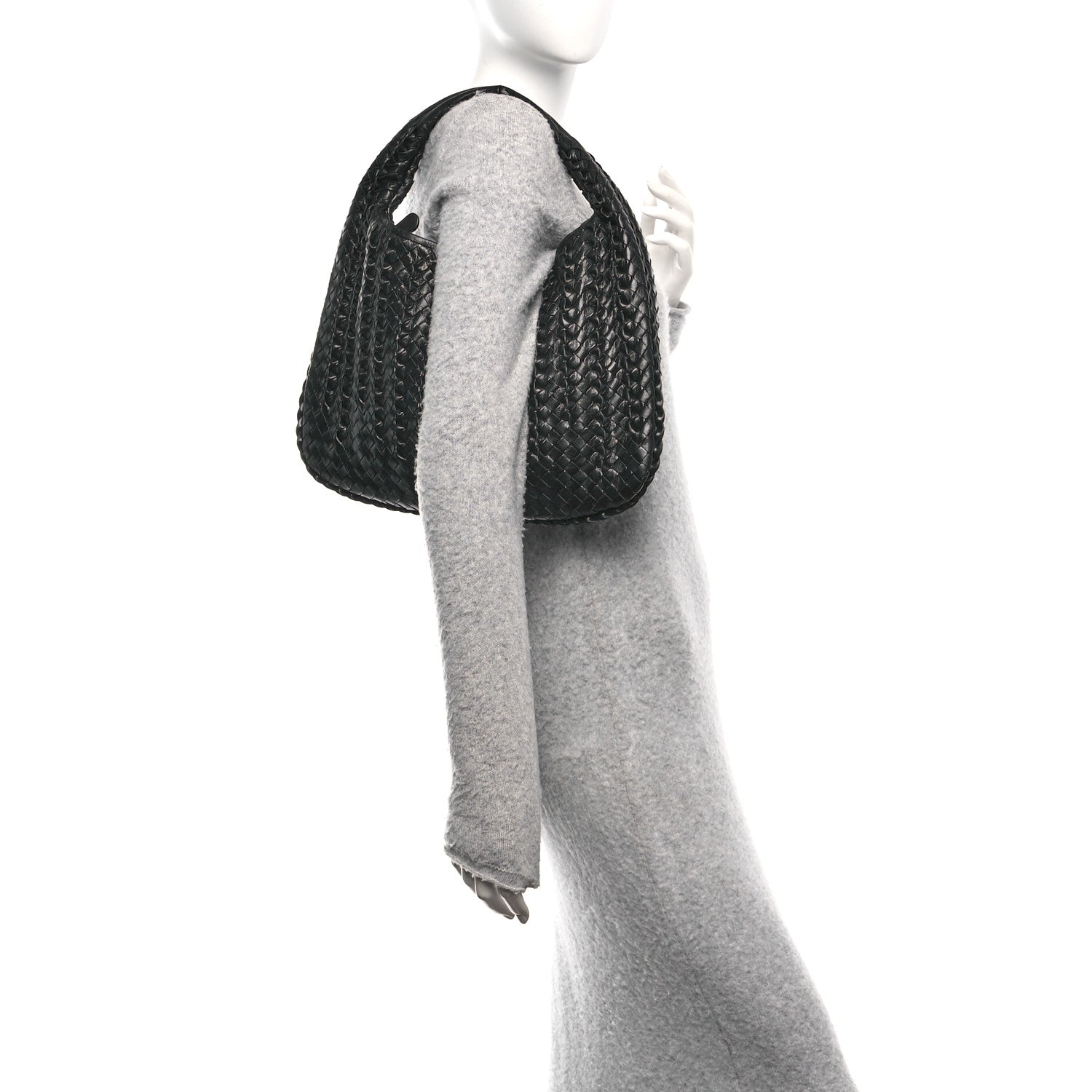 Bottega Veneta Nappa Intrecciato Medium Tornabuoni Hobo Black 2 of 9
