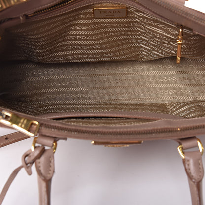 Prada Saffiano Small Galleria Double Zip Tote Cammeo 6 of 21
