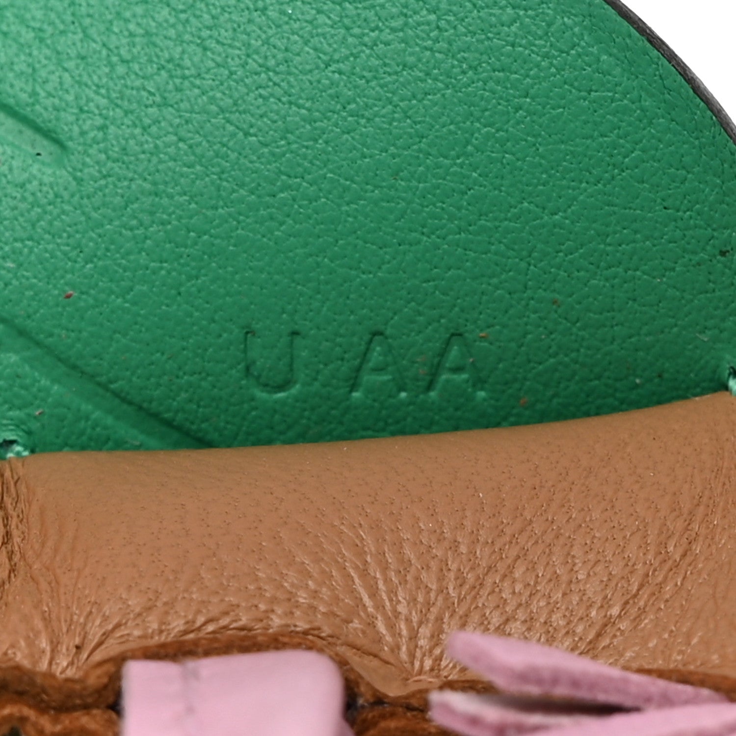 Hermes Milo Lambskin Grigri Rodeo Pegase Horse Bag Charm PM Chai Mauve Sylvestre Menthe 4 of 7