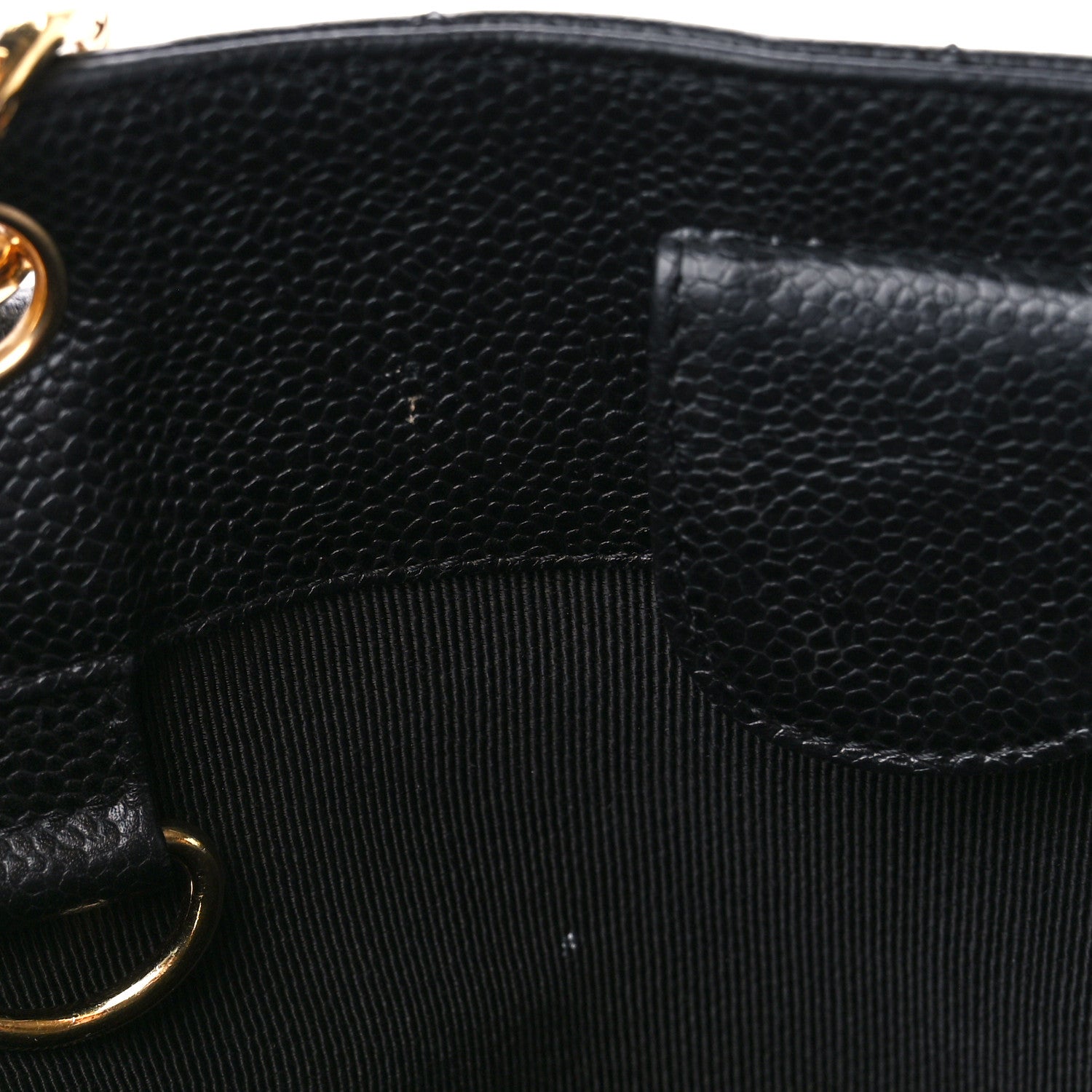 Chanel Caviar Quilted Petit Shopping Tote PST Black 16 of 16
