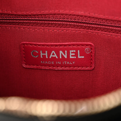 Chanel Aged Calfskin Quilted Medium Gabrielle Hobo Black 6 of 13