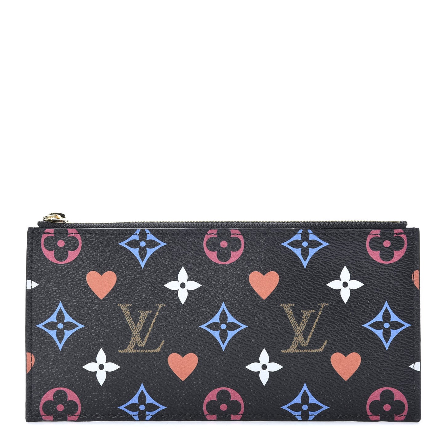 Game On Felicie Chain Wallet Zippered Insert Black